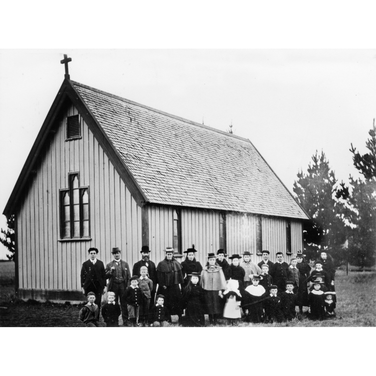 The use of the First Dunsandel Hall/Library by the Anglicans