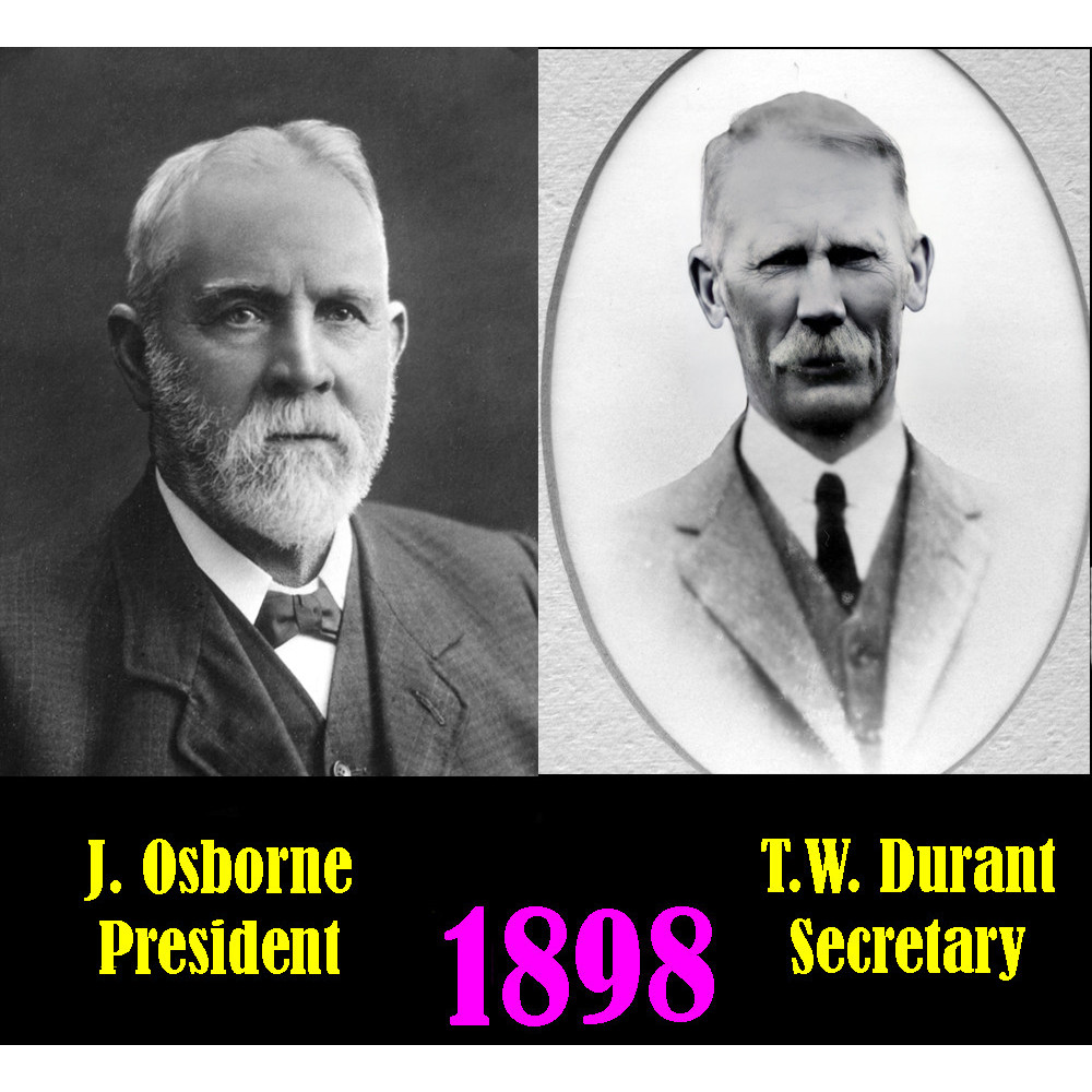 1898   29th Year of the Ellesmere Agricultural & Pastoral Association 