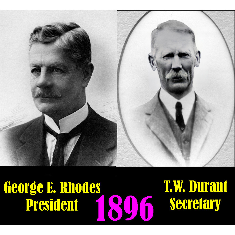 1896   27th Year of the Ellesmere Agricultural & Pastoral Association 