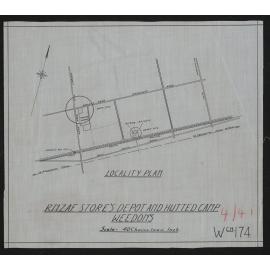 RNZAF map of Weedons air station