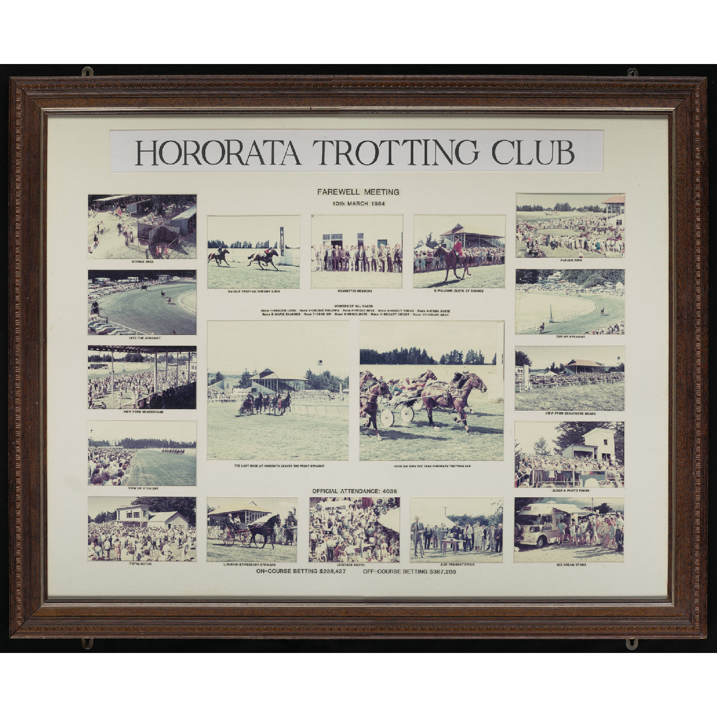 Hororāta Trotting Club Farewell Meeting