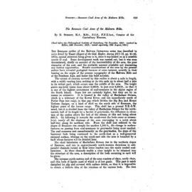 The Benmore Coal Area of Malvern Hills