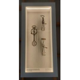 Hand-beaters from the collection of the Terrace Station kitchen museum