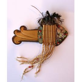 Cath Brown's fish brooch