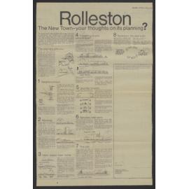 Rolleston: The New Town - your thoughts on its planning?