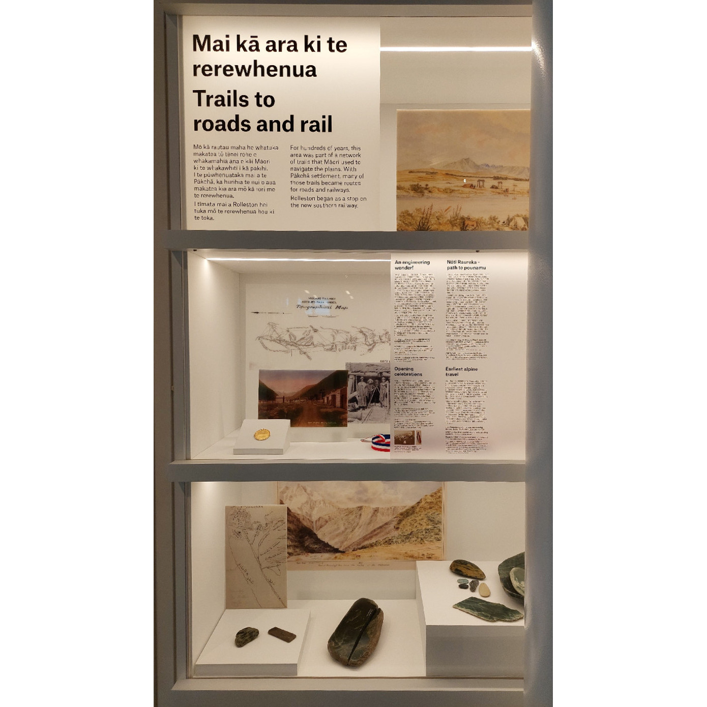 Mai kā ara ki te rerewhenua: Trails to roads and rail, 2023