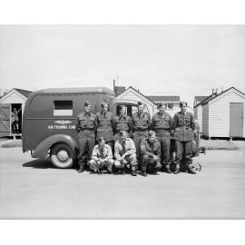 Air Training Corps staff at RNZAF Station Weedons