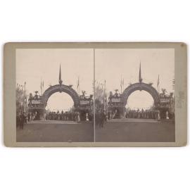 Christchurch Agricultural and Pastoral Show entrance - Welcome from the agriculturists & pastoralists