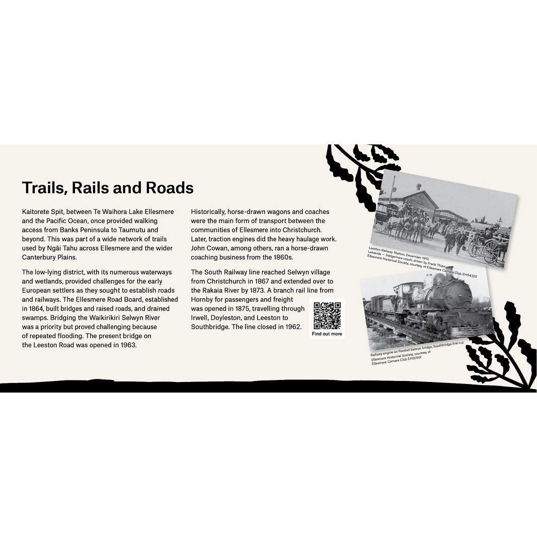 Trails, Rails and Roads in Ellesmere