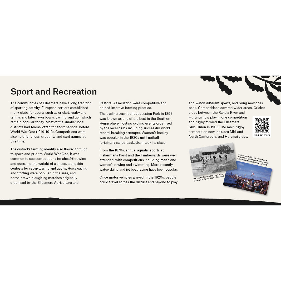 Sport and Recreation in Ellesmere 