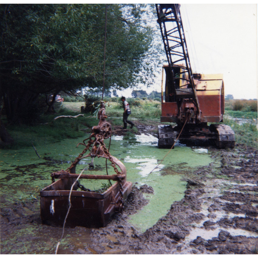 Draining swamps in Ellesmere