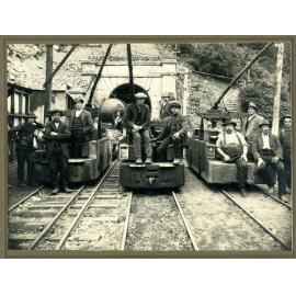 Ōtira tunnel workers, c1920s
