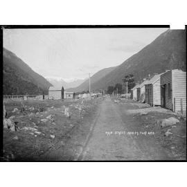 Main street at Bealey Flat
