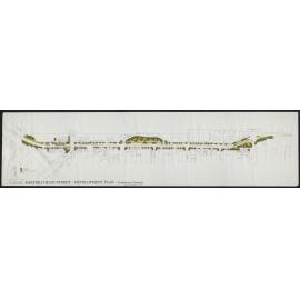 Planting plan of South Terrace, Darfield