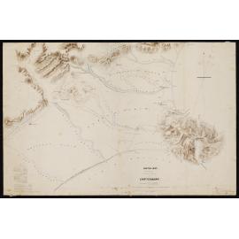 Sketch Map of the Country intended for the Settlement of Canterbury - Captain Joseph Thomas, Surveyor, Canterbury Association