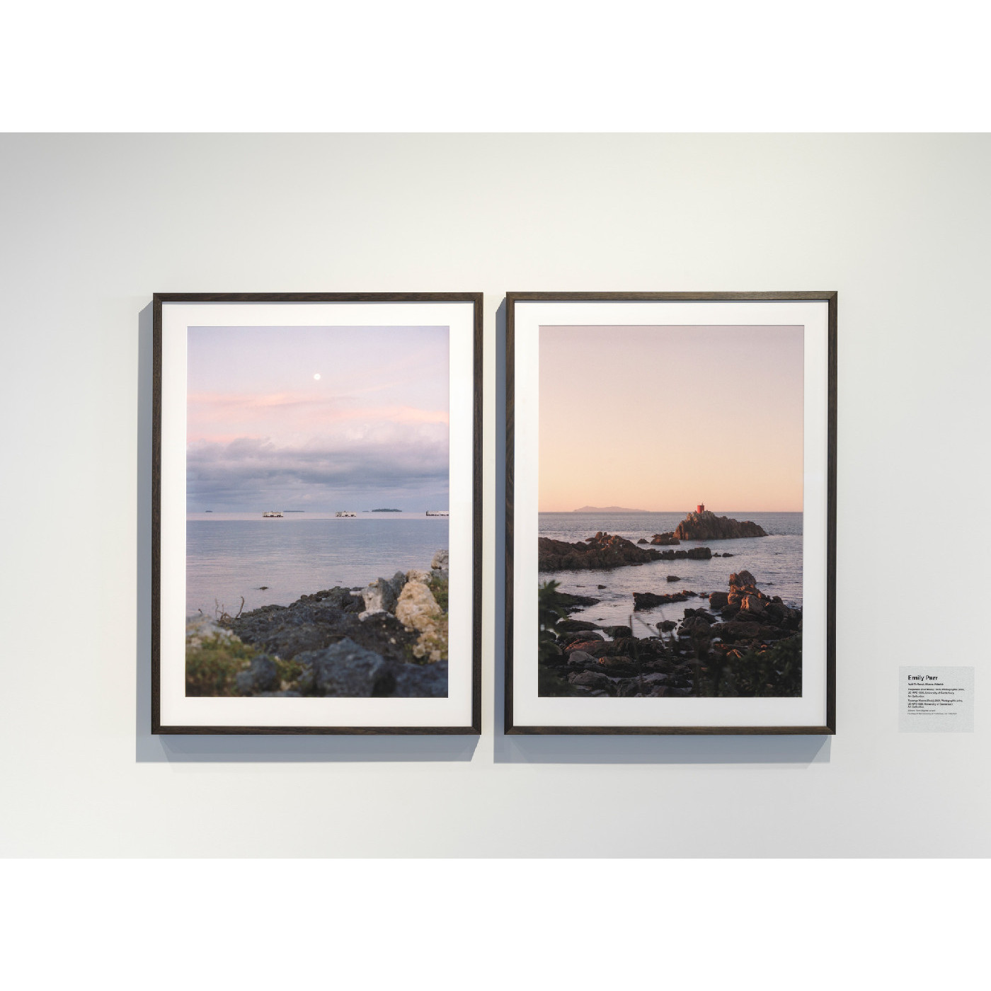 Emily Parr, Tongatapu (Full Moon), 2019 and Tauranga Moana (Dusk), 2021