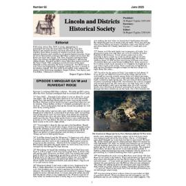 Newsletter / Lincoln & Districts Historical Society, No. 65 (June 2025)