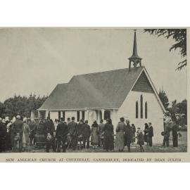 Opening of St Matthews Anglican Church, Courtenay