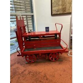 The red Cass railway jigger