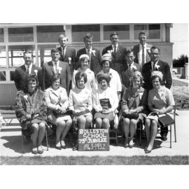 Rolleston School 75th Jubilee, 1943-52 group