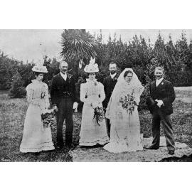 Stark and Gillanders wedding party