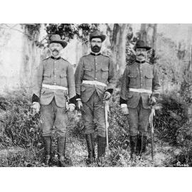 Officers of the Ellesmere Mounted Rifles