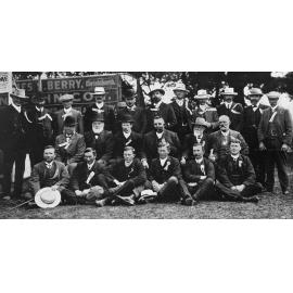 Group of Men at Ellesmere Show, Leeston