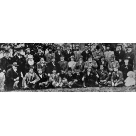 Officials and judges at the Ellesmere Show