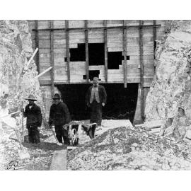 Mouth of the eastern end of the Staircase tunnel