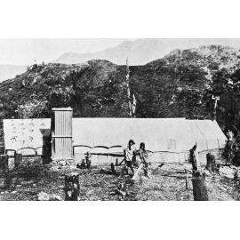 Co-operative labourers hut on the Midland line