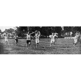 Canterbury Agricultural College, Annual sports Day, 100 yards handicap race
