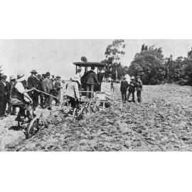International Motor Tractor demonstration