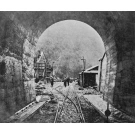 Midland Railway Line, looking out of the Arthur's Pass tunnel