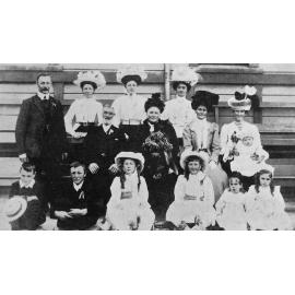 Golden Wedding of William and Emily Fussell at Tai Tapu, 1909