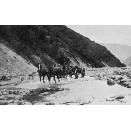 Conveying material to the Otira Tunnel Head