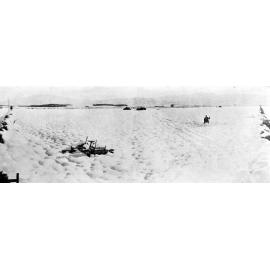Heavy Snow Fall in July 1918, Panorama of Hawkins