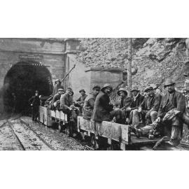Midland Railway Line, Canterbury end of the tunnel