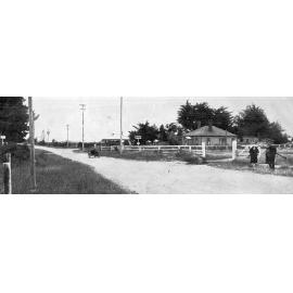 Level crossing at Burnham scene of an accident