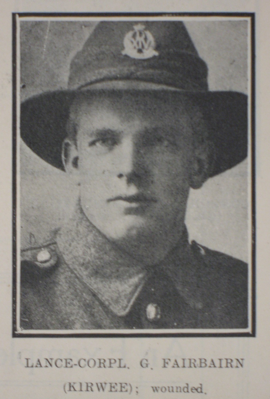Lance Corporal George Fairbairn