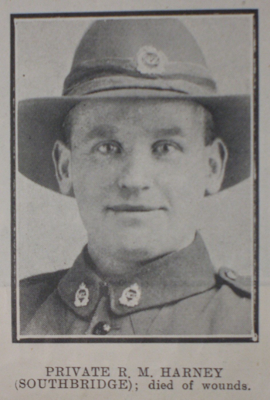 Private Robert Matthew Harney