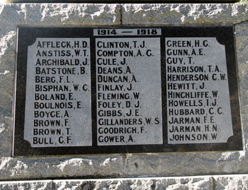 Rifleman James Archibald