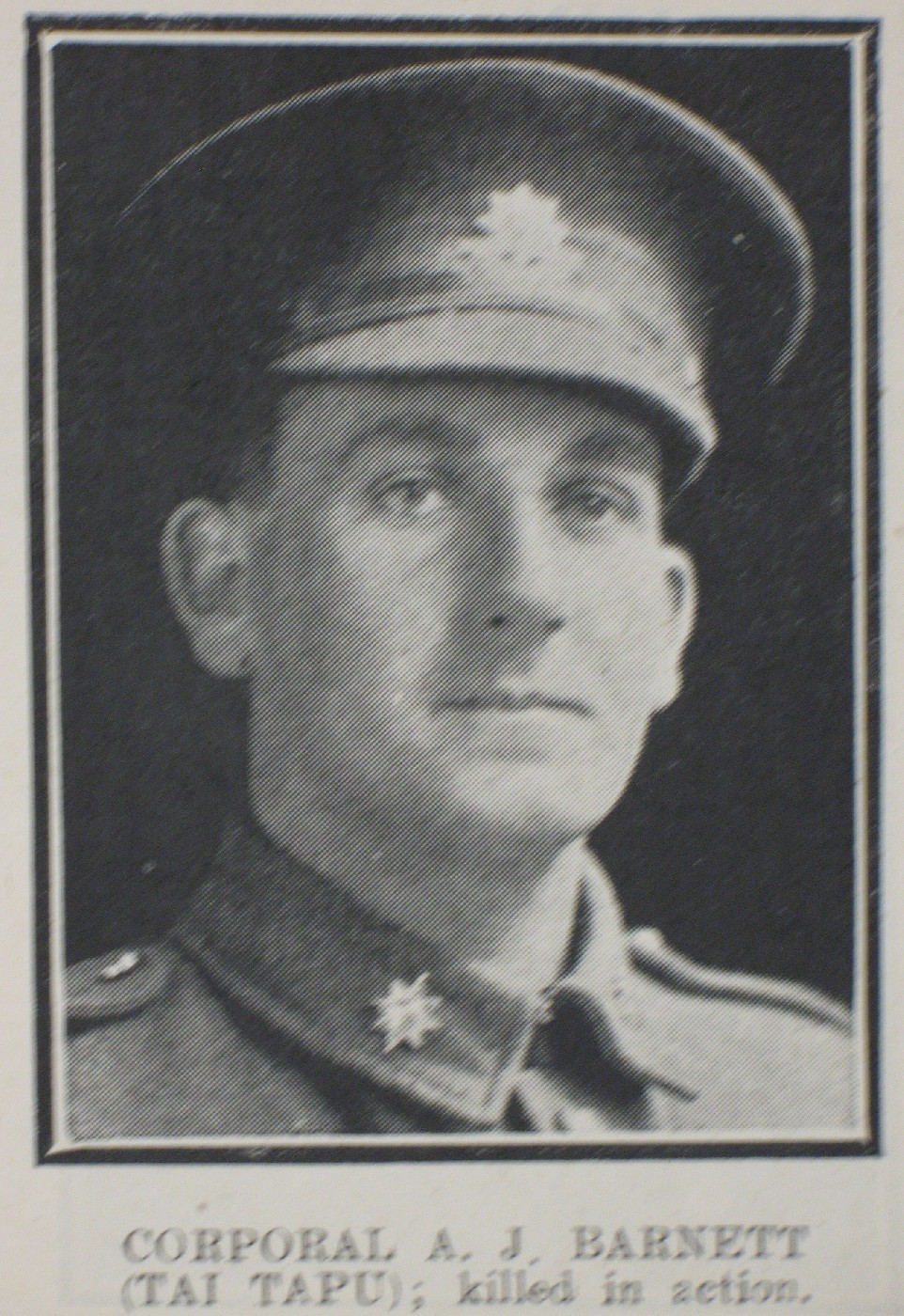 Corporal Arthur James Barnett