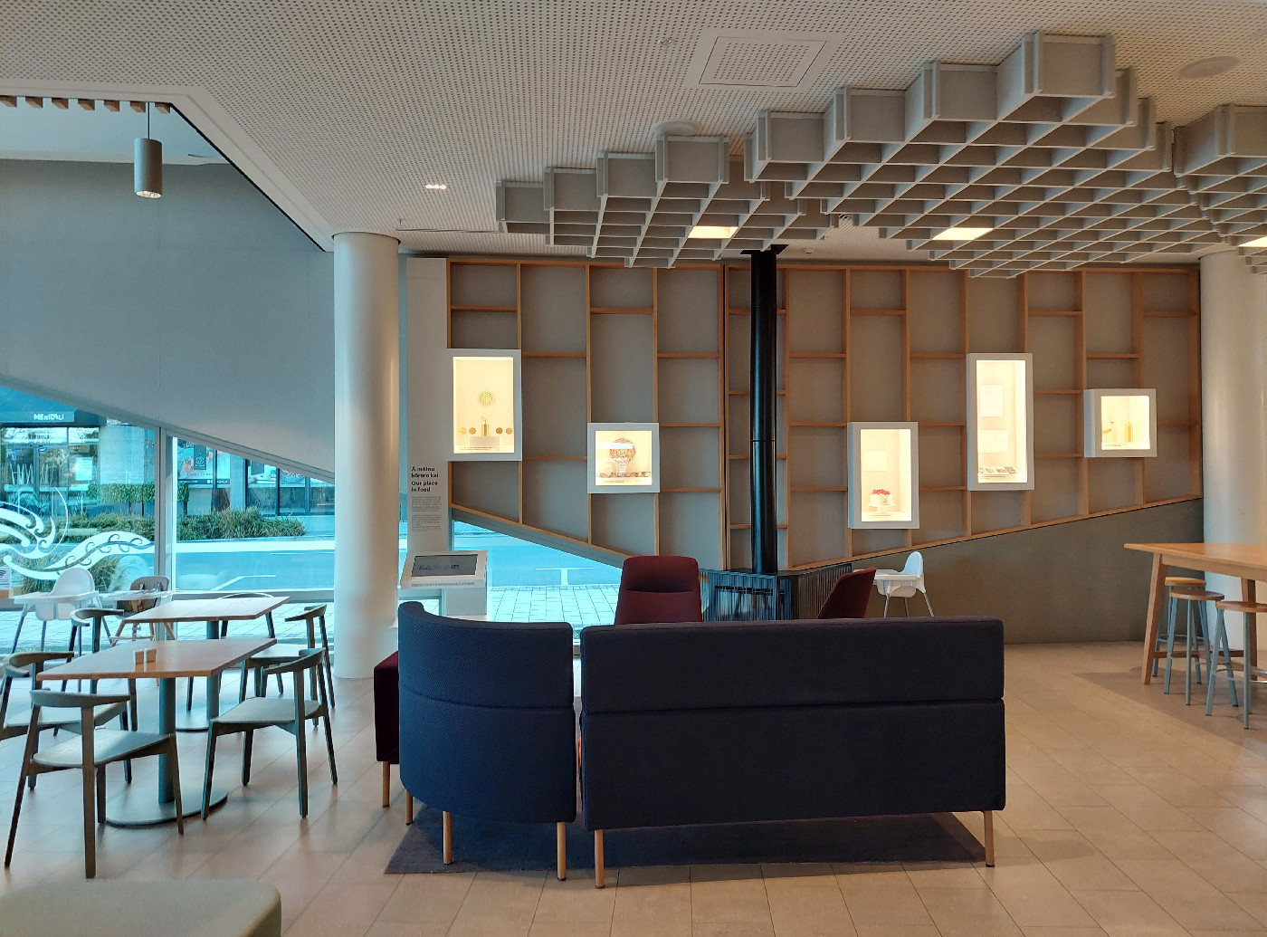 Te Ara Ātea Community Lounge, September 2023.