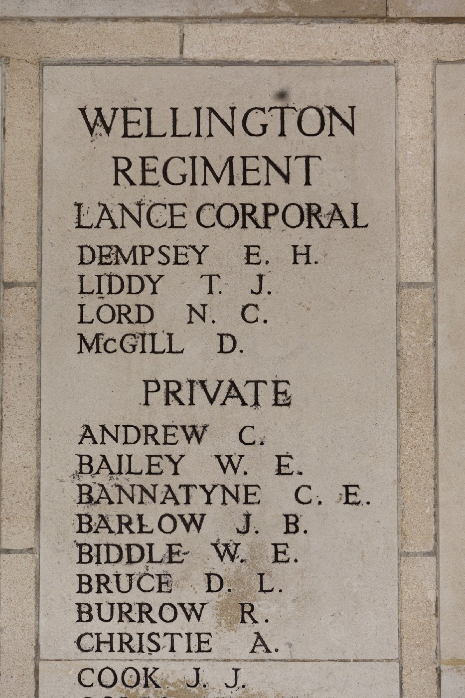 Private Charles Andrew