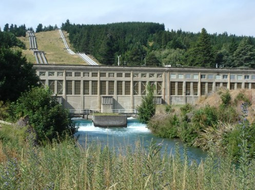 Lake Coleridge Power Station and Village
