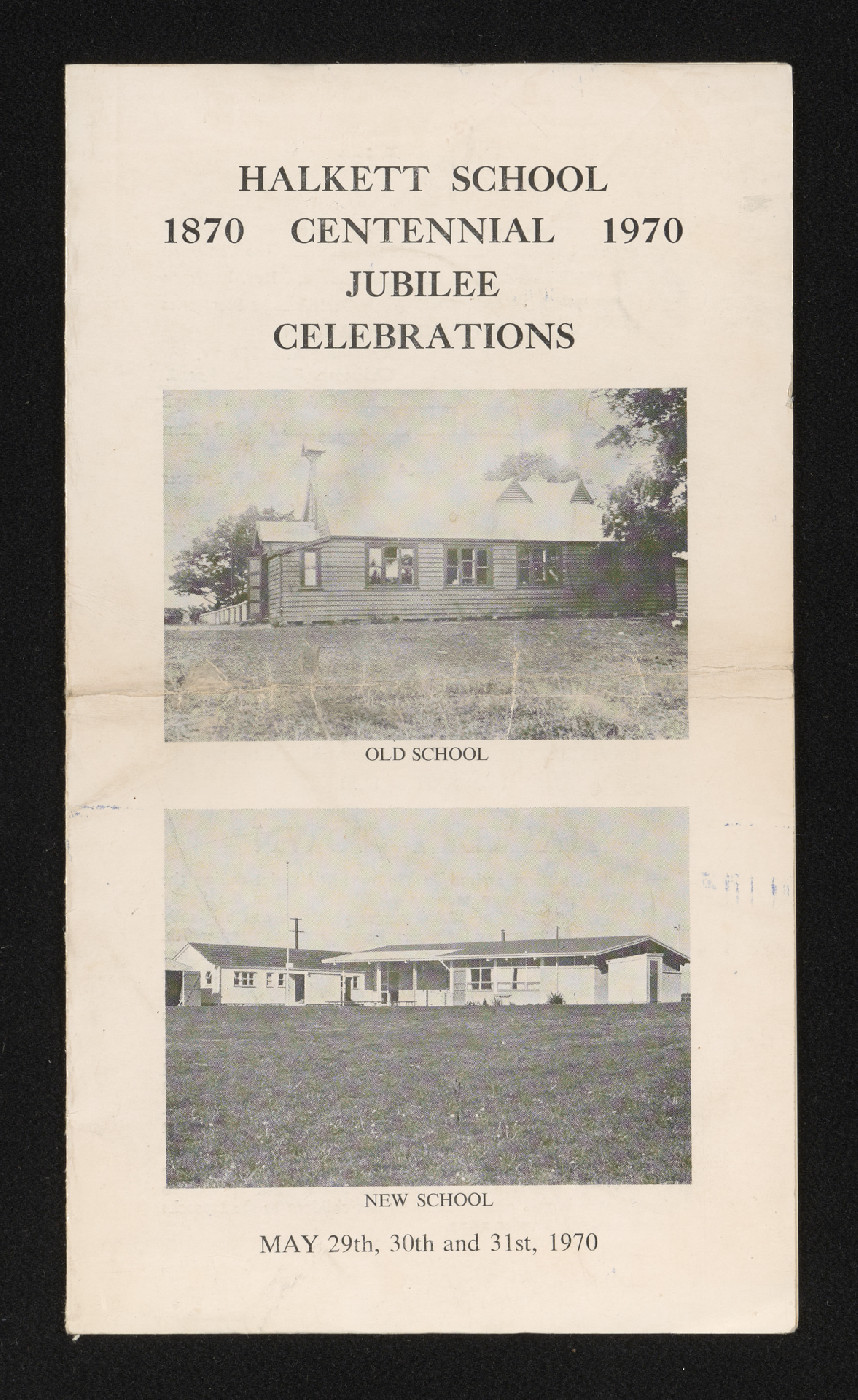 Halkett School Centenary, 1970 