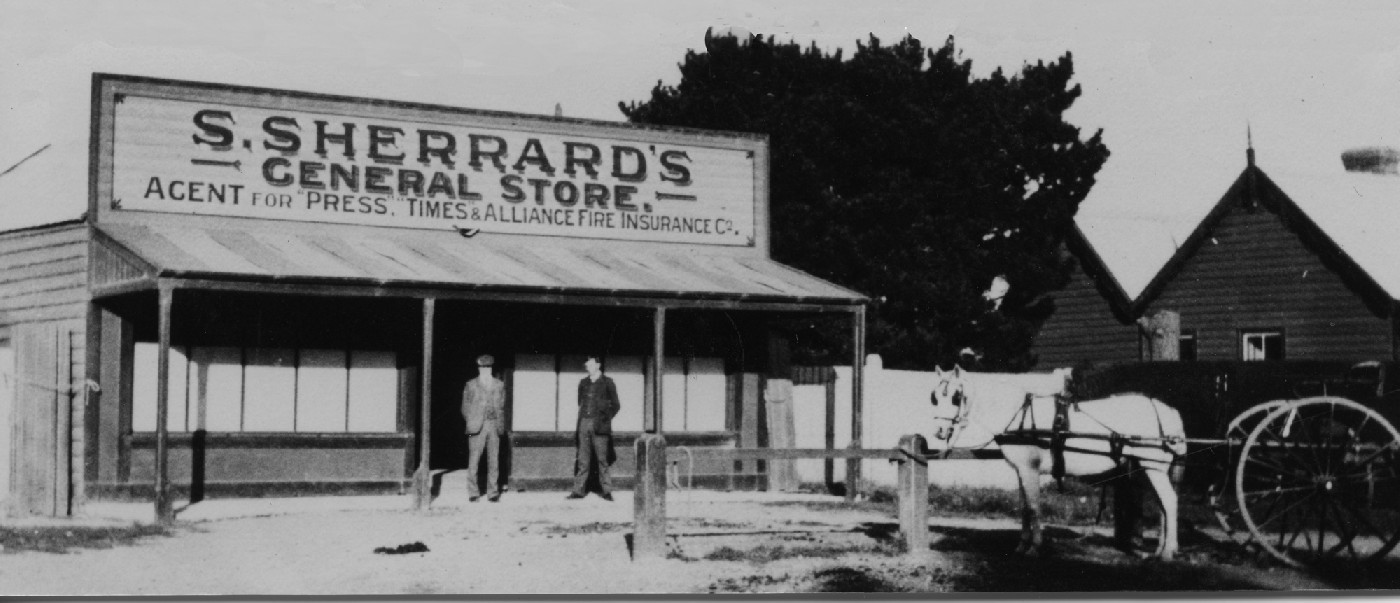 Henry & Struthers store, later owned by Sam Sherrard