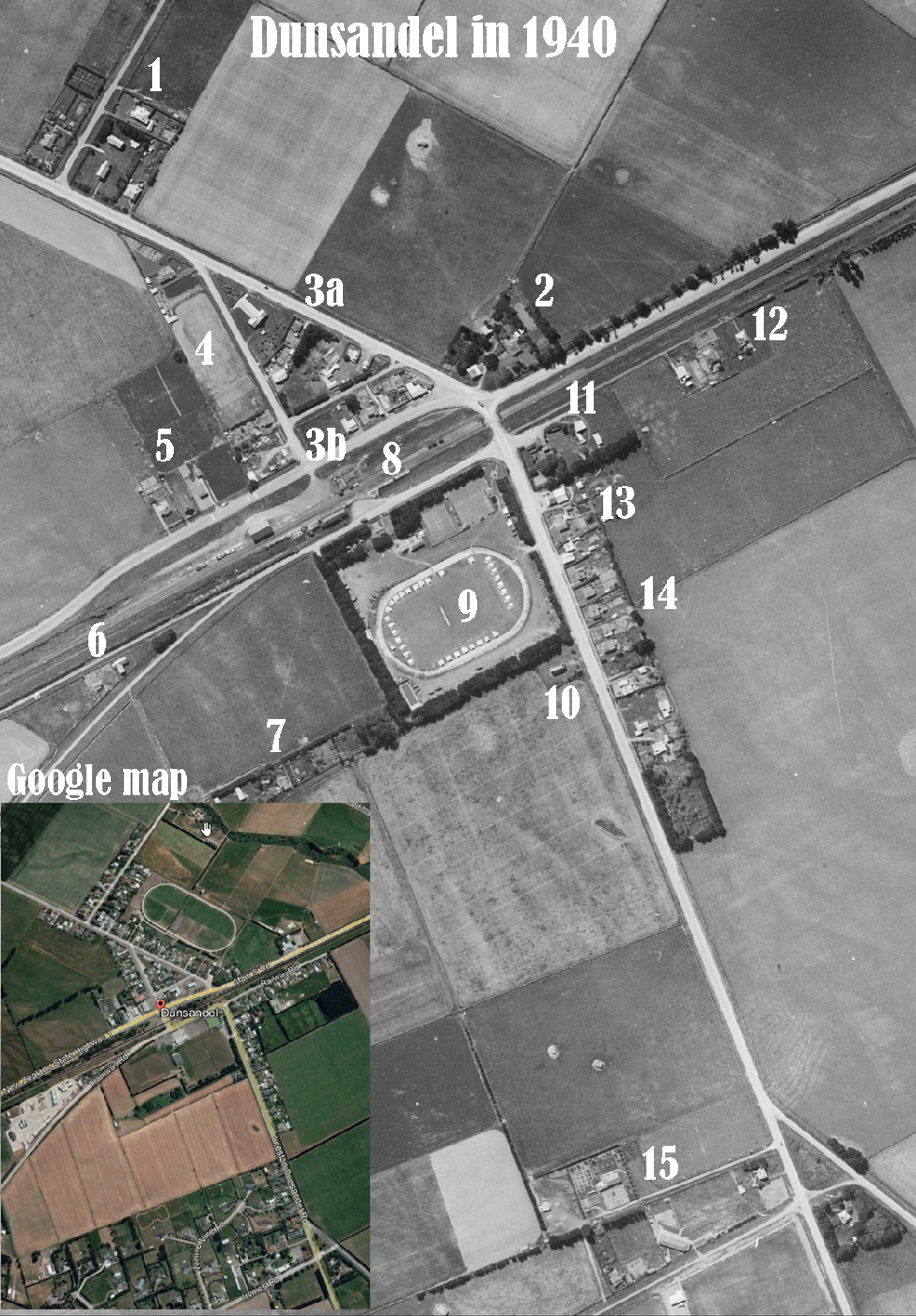 Dunsandel during World War 2