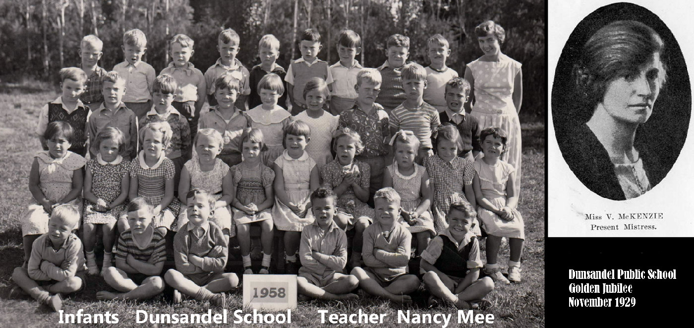 Mother and daughter, teachers at Dunsandel School 