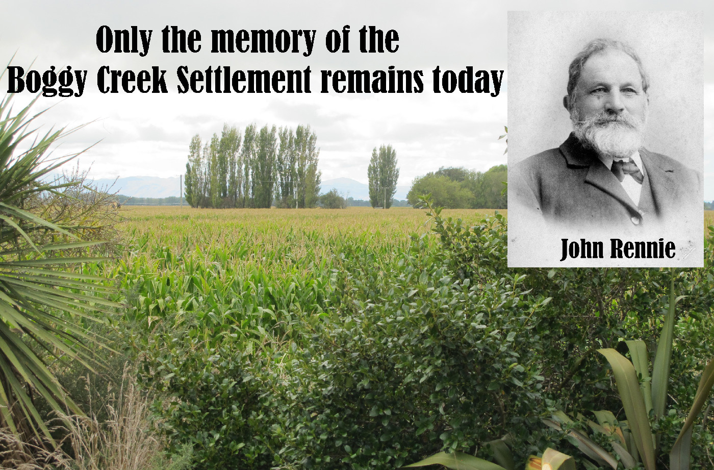 Boggy Creek Settlement preceded Doyleston